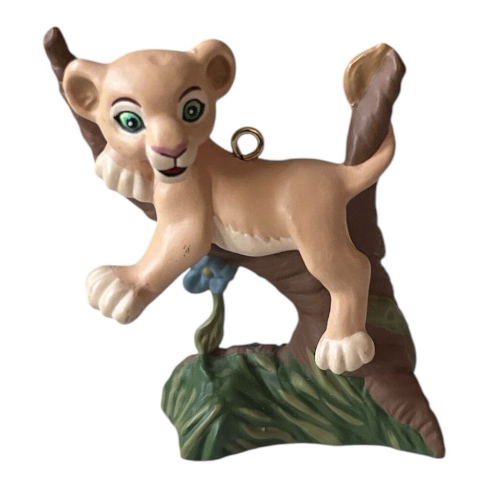 Vintage Hallmark Lion King Christmas Ornament Disney Timon Pumbaa Simba Lot of 4 - Picture 4 of 7